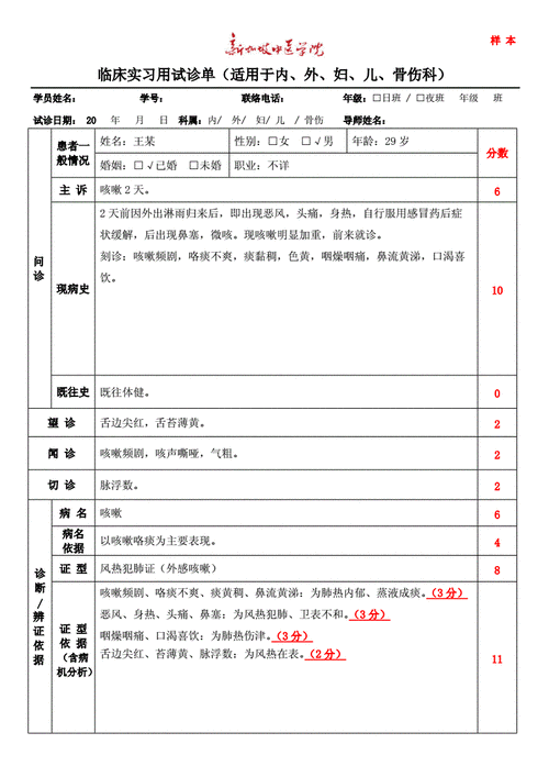 什么是门诊试诊单（门诊试诊单评语）