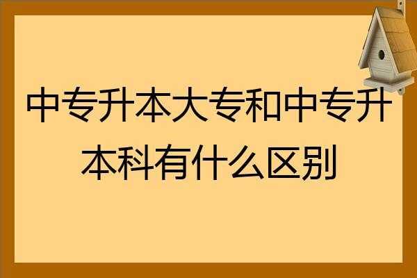 大专跟中专有什么区别（大专和中专的区别在哪里）