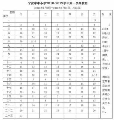 宁波高中什么时候普及（宁波高中什么时候放寒假）