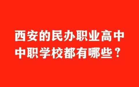 民办中职学校指什么（民办职业中学）